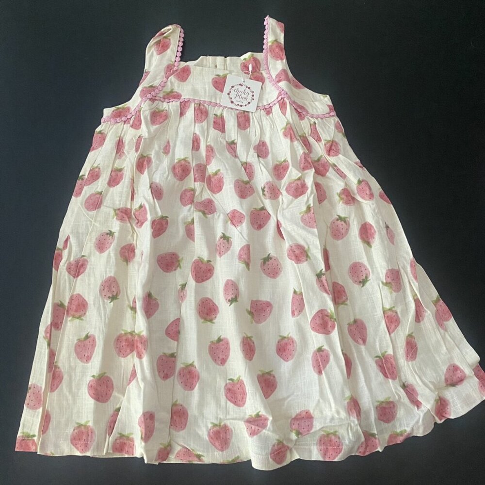 NWT Cheeky Plum Strawberry Dress
